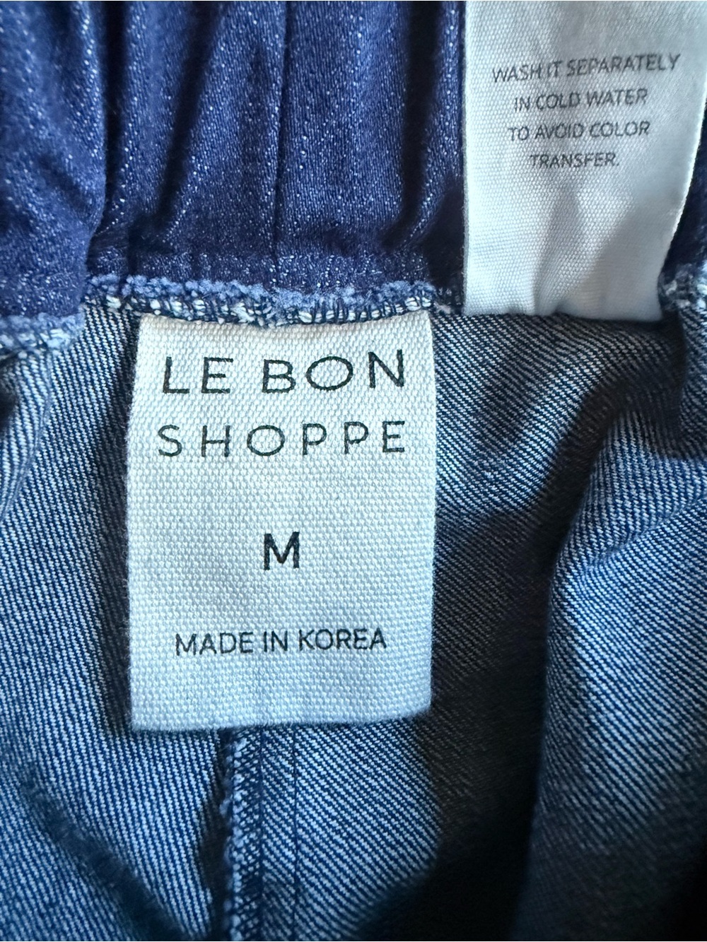 Le Bon Shoppe Dark Denim Arc Pant - Picture 2 of 6